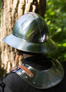 Plaque de Cou Durable en Acier Guerrier, Armure Historique Traditionnelle, Conçue pour les Musées, les Productions Scéniques et les Collections Décoratives - Product Image 2