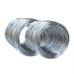 עיצוב פשוט <span class=keywords><strong>8</strong></span>/9/10 מד מגולוון חוט אלקטרו ברזל חוט פלדה עבור גידור