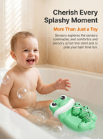 Ensemble de jouets de bain pour bébé en silicone, jouets de bain pour enfants, jouets de salle de bain, jouet aquatique flottant scellé Koala parent-enfant