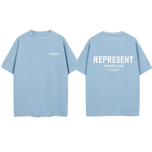 Camiseta de algodón de manga corta holgada para hombre y pareja, estilo americano, de <span class=keywords><strong>marca</strong></span> de nicho, con slogan clásico y letras, de moda urbana transfronteriza. - Product Image 6