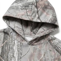 Sweat-shirts à capuche décontractés XUCHANG avec logo personnalisé OEM, imprimé camouflage Real Tree, 100% coton, coupe oversize, de haute qualité