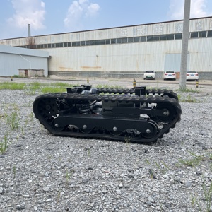 Theo dõi Chassis điện điện cao su tự động thông minh máy móc thiết bị theo dõi điện Chassis cao su cho hoặc robot xe - Product Image 4