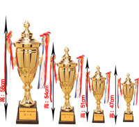 Trophées de coupe en métal créatifs personnalisés pour la compétition Sports Employee Awards Trophées d'honneur commémoratifs