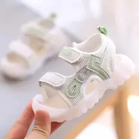 Summer Infant Toddler Shoes Girls Boys sandali Casual traspirante Soft BottomAnti-collision Kid Baby First Walkers Shoes 1-3y