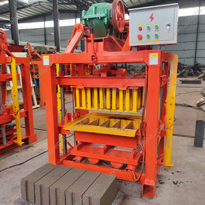 Machine à mouler des blocs creux et des briques de pavage QTJ4-40A, facile à utiliser, petite machine électrique de fabrication de briques en ciment - Product Image 6