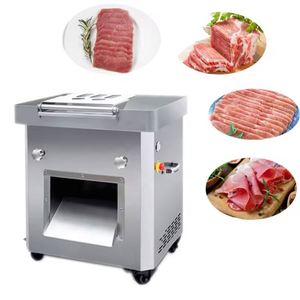เครื่องหั่นเนื้อวัว เนื้อหมูสดอัตโนมัติ สภาพใหม่ เครื่องตัดเนื้อไก่ เครื่องหั่นเนื้อปรุงสุกเป็นลูกเต๋า - Product Image 1