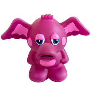 Toptan özel çevre dostu Pet köpek vinil oyuncak dayanıklı çiğnemek hayvan şekli gıcırtılı oyuncak - Product Image 6