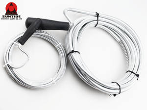 Günlük unclogging araçları el krank kanalizasyon temizleyici 3m 5m ev tuvalet boru zemin drenaj unclogger - Product Image 2