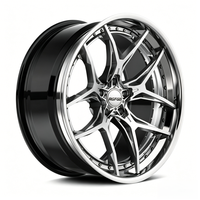 Jantes forgées sur mesure en 2 parties 6061 T6 5x114.3 19 20 pouces 5X112 5X120 5X120.65 pour BMW G87 M2 M3 M5 Corvette Z06 C7 C8 Audi