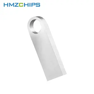 HMZCHIPS Wholesale Full Capacity High Speed 64GB USB 2.0 Metal usb flash drives 4GB 8GB 16GB 32GB Pendrive Memory USB Flash Disk