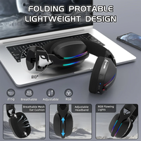Casque de jeu sans fil Attack Shark L90 avec garantie d'un an, pliable, léger, RGB, compatible PC/PS4/PS5/Switch/Xbox