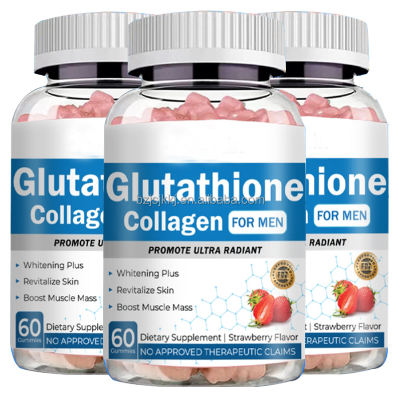 glutathione collagen Welnessways Vegan Glutathione Collagen Gummies for Skin Brightening
