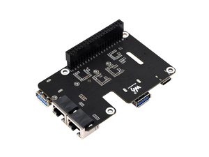 PCIe to USB 3.<span class=keywords><strong>2</strong></span> Gen1 / <span class=keywords><strong>2</strong></span>.5G ETH / M.<span class=keywords><strong>2</strong></span> NVMeアダプターラズベリーパイ5、サポートNVMeプロトコルM.<span class=keywords><strong>2</strong></span>ソリッドステートドライブ - Product Image 4