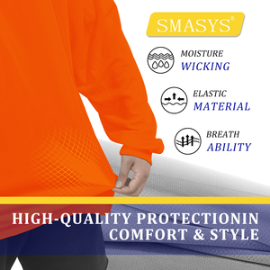 Felpa da uomo stile Streetwear confortevole e traspirante con cappuccio Vintage stile americano <span class=keywords><strong>arancione</strong></span> fluorescente - Product Image 2