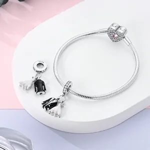 Jewelry Factory Custom 925 Sterling Silver Fashion Jewelry Mother'S Day Gift Fashion Jewelry Bracelets Bangles Set