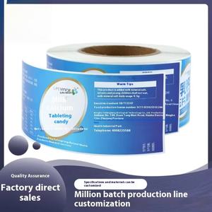 Etiqueta Autoadhesiva de Papel Recubierto para Estampado en Caliente, Impresa con UV, Colorida, Certificada, Sellado Transparente para Cosméticos al por Mayor - Product Image 6