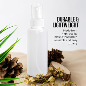 HDPE 60ml 100ml 250ml <b>Empty</b> Packaging square Plastic <b>Bottles</b> for Shampoo Juice Lotion With <b>Spray</b> Nozzle Pump - Product Image 2