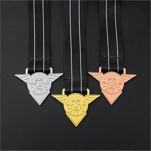 Medallas Personalizadas Mo Shang de Aleación de Zinc, Electrochapadas, para Campeonatos de Baile Deportivo, Regalos para Eventos Corporativos - Product Image 3