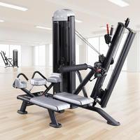 Appareil de musculation professionnel réglable pour les jambes : Machine à genoux, presse à jambes, extension, entraîneur de fessiers Master Glut Plus