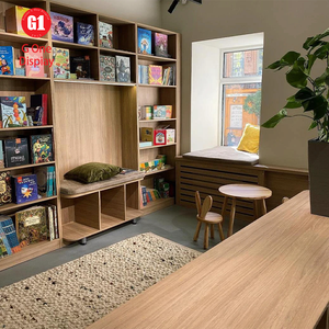 Éclairage LED haut de gamme pour mobilier de librairie moderne, idéal pour les étagères de bibliothèque et la conception de bibliothèques scolaires - Product Image 4