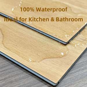 Revêtement de sol SPC 7 mm, imperméable, chêne naturel, planches de <span class=keywords><strong>vinyle</strong></span> de luxe, antidérapant, moderne, pour intérieur, prix fabricant Jiangsu - Product Image 4