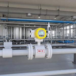 Tùy chỉnh 4-20mA kỹ thuật số cảm biến lưu lượng chất lỏng Split-Type lưu lượng kế điện từ cho xử lý nước OEM hỗ trợ - Product Image 5