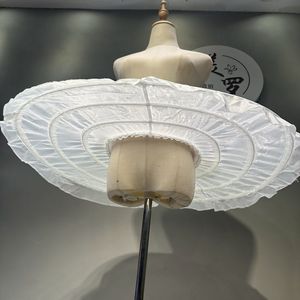 S0695R Ballet plat Performance 3 cercles réglage en arête de poisson raccourci cygne blanc été Cool <span class=keywords><strong>jupon</strong></span> - Product Image 5