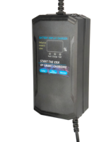 Chargeur universel de batterie lithium-ion 12V/24V étanche avec port PD DC pour vélo électrique, trottinette, voiturette de golf, chariot élévateur