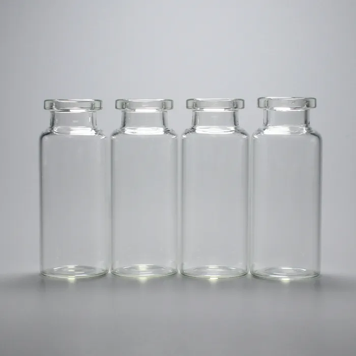 15ml Clear Tubular Glass Vial Glass Bottle for Medicinal or Cosmetic