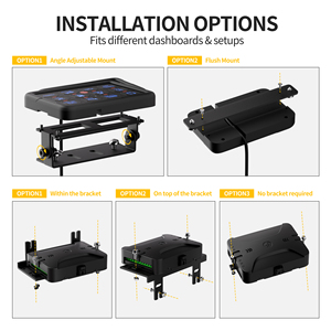 Système de relais SSR sans fil <span class=keywords><strong>à</strong></span> 12 interrupteurs, panneau de commande 12V 24V avec rétroéclairage RGB et modes de contrôle de circuit par interrupteur <span class=keywords><strong>à</strong></span> bascule et pulsé momentané - Product Image 6