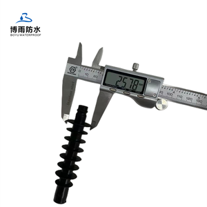 Packer à lamelles en plastique noir 18*120mm SSV Water Stop avec joint d'étanchéité et raccord à valve à fermeture rapide - Product Image 4