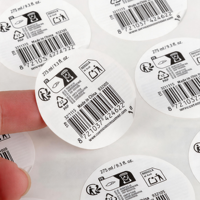 Étiquettes de sécurité en vinyle pelable, imperméables, multicouches, anti-effraction, pour garantie, anti-contrefaçon, promotion
