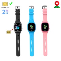 Reloj Inteligente Impermeable para Niños con Ranura para Tarjeta SIM, Ajuste de Hora y Fecha, Rastreo de Ubicación y Llamadas Bidireccionales