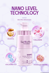 Champú Nano Plastia Botox, Fórmula de Limpieza Suave, Purifica el Cuero Cabelludo y el <span class=keywords><strong>Cabello</strong></span>, Elimina las Impurezas y Mantiene la Humedad Natural de los Aceites - Product Image 3