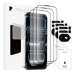 ฟิล์มกระจกนิรภัยกันแสงสีฟ้า HD ใส 9H สำหรับ <span class=keywords><strong>iPhone</strong></span> 18 17 16 15 14 13 <span class=keywords><strong>12</strong></span> 11 X Pro Max หนา 0.33 มม. ขอบโค้ง 2.5D - Product Image 5