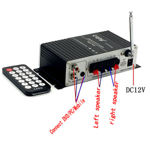 OEM ODM 20W * 2 bluetooth amplifikatör ev ses Mini dijital Amplificador araba oyuncu ses ekipmanı amplifikatörler hoparlör - Product Image 4
