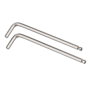 Chiave a bondino lungo ad alta resistenza Din911 T20-T30 in acciaio al carbonio rivestimento in nichel tipo L chiavi a baccola con estremità sferica - Product Image 1