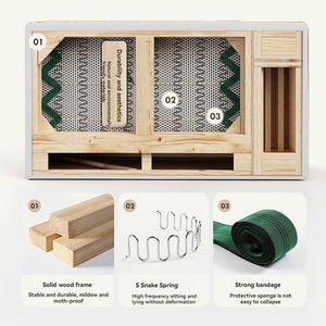 आरामदायक रहने वाले कमरे के फर्नीचर के लिए हरे रंग में नरम मखमल कपड़े के साथ गर्म बिक्री आधुनिक 3-सीटर एकांत सोफे - Product Image 6