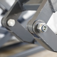 Elevador Hidráulico de Tijera para Autos, de Plataforma Pequeña, para Uso en Interiores, para Alineación de Ruedas de Camiones Pesados, 3.5T, Plataforma Ancha, ZeHoo ZH-3.5DX