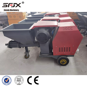 เครื่องพ่นปูนไฟฟ้าขนาดเล็กสีแดง พร้อมถังบรรจุ 50 ลิตร และมอเตอร์ปั๊ม - Product Image 4