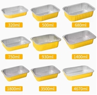 Poêles rectangulaires jetables en aluminium de grande taille-Passe au four et au gril pour barbecue, poisson grillé, fruits de mer et plats à emporter