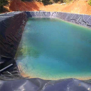 एक्वाकल्चर मछली पालन बांध और तालाब के लिए वाणिज्यिक 0.5 मिमी एचडीपे जियोम्ब्रन लाइनर - Product Image 1