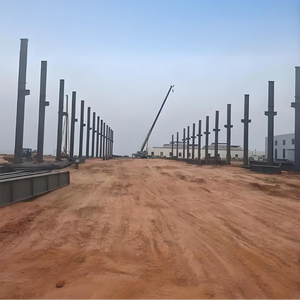 Cao Cấp Đúc Sẵn Hội Thảo Kim Loại Vật Liệu Xây Dựng Nhà Máy Kết Cấu Thép Bền Tùy Chỉnh Thép Xây Dựng - Product Image 2