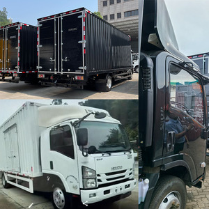 รถบรรทุกจีน ISUZU Factory700P รถบรรทุกตู้ทึบ 4x2 ขนาดเล็ก พวงมาลัยซ้าย/ขวา รถบรรทุกใหม่ 5 ตัน 3 ตัน 7 เมตร รถพ่วง - Product Image 5