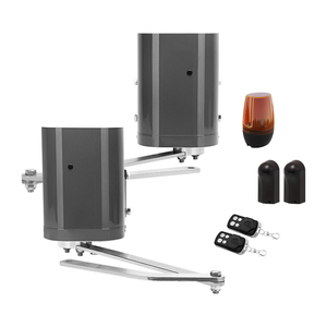 Hiện đại đôi thiết bị truyền động bi gấp năng lượng mặt trời Swing <span class=keywords><strong>Gate</strong></span> Opener loại kép với máy ảnh điện hoạt động Opener cho các ứng dụng ngoài trời - Product Image 3