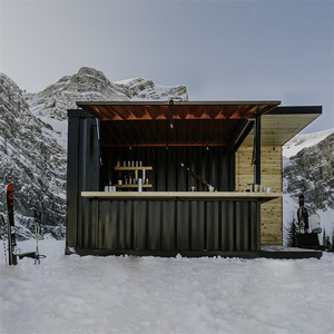 Kiosque à café préfabriqué en conteneur de 10 pieds à prix abordable, en kit, à vendre - Product Image 3