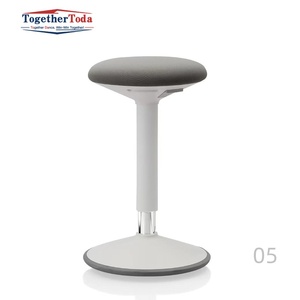 Taburete Ergonómico Ajustable en Altura para Trabajo Activo en Oficina u Hogar, Taburete Oscilante para Estación de Trabajo - Product Image 5