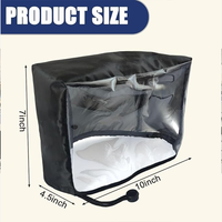 Housse de protection d'écran pour chariot de golf personnalisée, lavable et avec fonction tactile