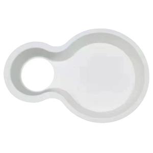 AT PACK Porte-gobelet à café biodégradable jetable à deux compartiments Plateau à papier épais créatif pour fêtes chaudes - Product Image 5