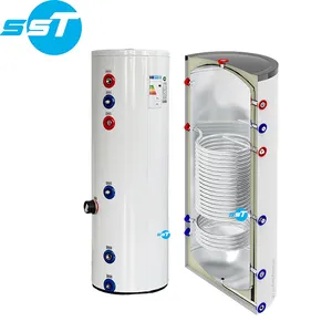 SST venta al por mayor fabricante profesional calentador de agua a gas caldera uso doméstico bomba de calor 400L 500L Gran Caldera de agua caliente